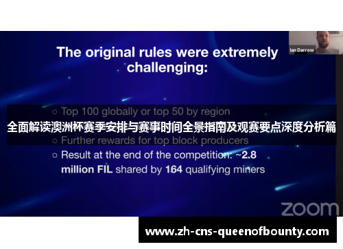 全面解读澳洲杯赛季安排与赛事时间全景指南及观赛要点深度分析篇